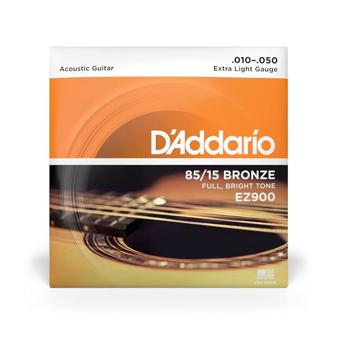 D'Addario EZ900 85/15 - Extra Light Acoustic Guitar Strings