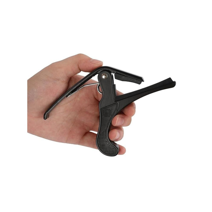 Zaco Guitar Metal Capo - For Ukulele, Electric and Acoustic Guitars