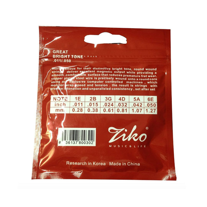 Ziko Custom Light - Acoustic Guitar Strings