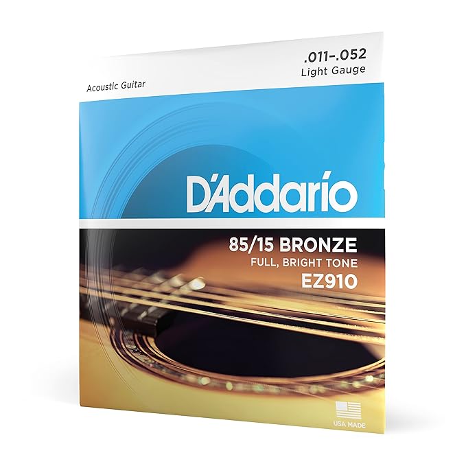 D'Addario Bronze Acoustic Guitar Strings