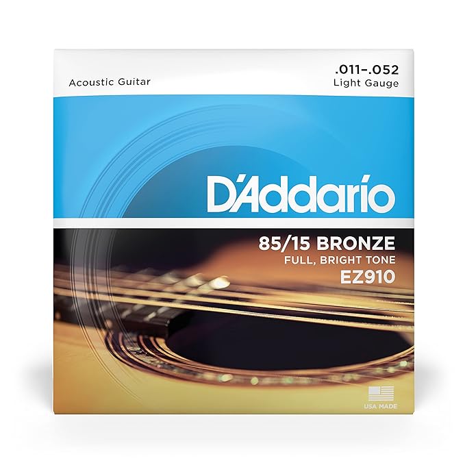 D'Addario Bronze Acoustic Guitar Strings