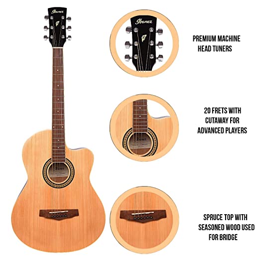 Ibanez MD39C Acoustic Guitar Natural