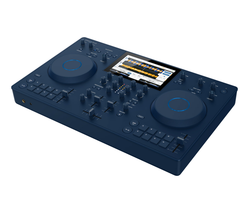 AlphaTheta OMNIS-DUO Portable All-in-One DJ System (Indigo)