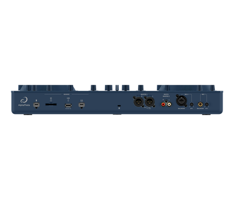 AlphaTheta OMNIS-DUO Portable All-in-One DJ System (Indigo)