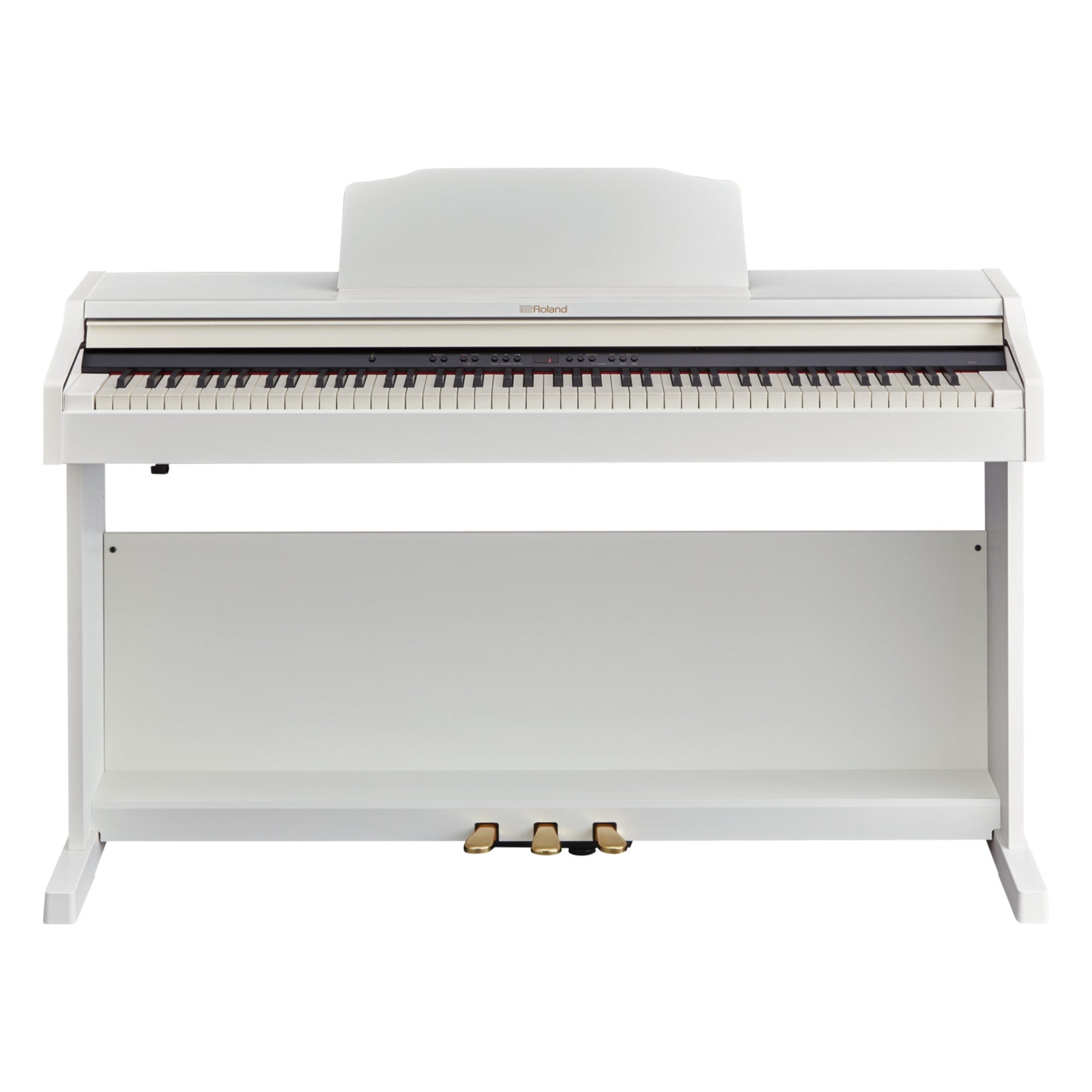 送料込み音・機能のROLAND 電子ピアノ RP501R 17年製 ほぼ未使用L RP501R-WHS 電子ピアノ,88鍵､ホワイト、piano、据置き