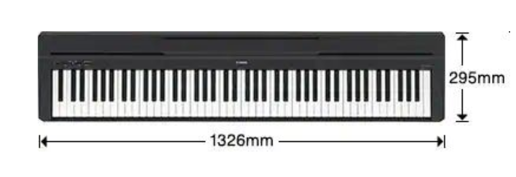 Yamaha P45B Digital Piano Adaptor Included