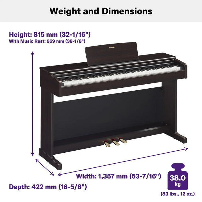 Yamaha Arius Series YDP-145R Digital Piano