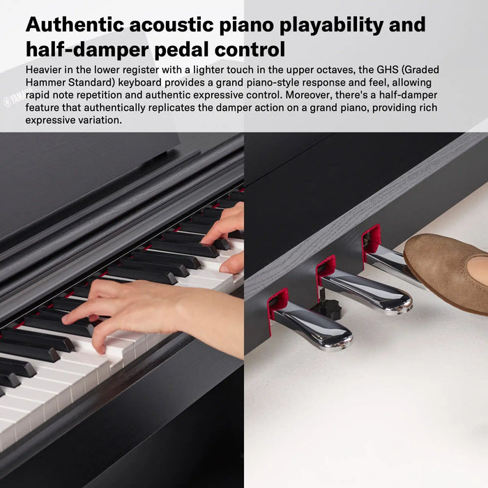 Yamaha YDP-105 Arius Digital Console Piano 88 Keys With Bench