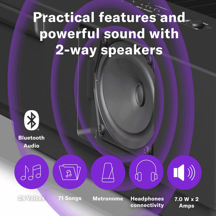 Yamaha P-225 88-Key Weighted Action Portable Digital Piano