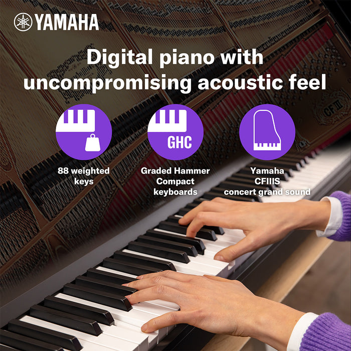 Yamaha P 145BT Digital Piano with Bluetooth®