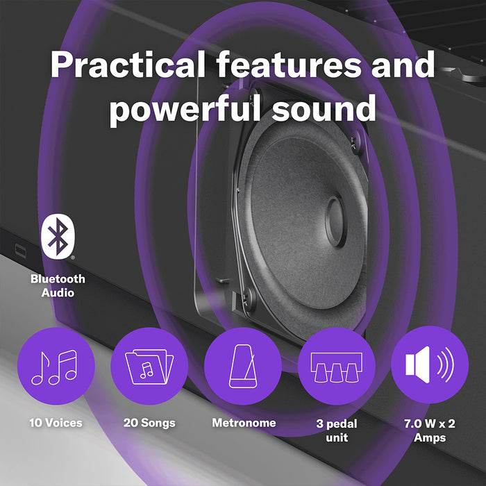 Yamaha P 145BT Digital Piano with Bluetooth®