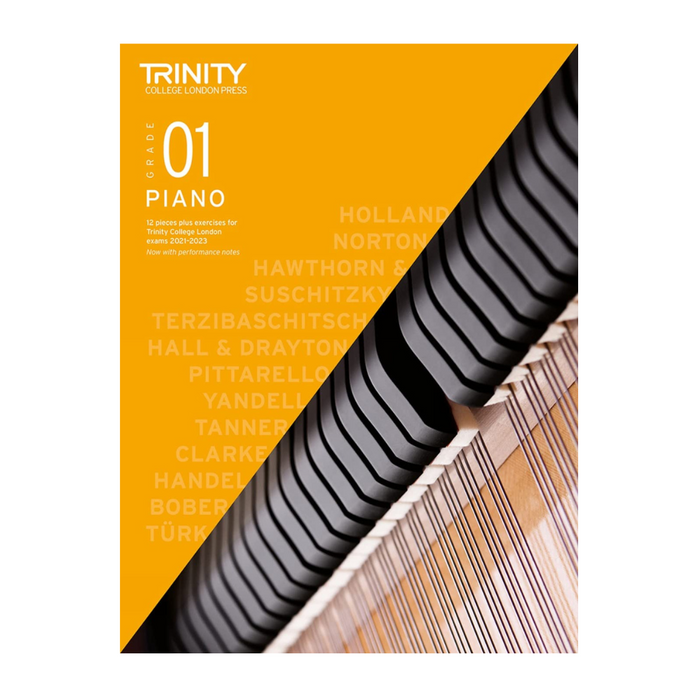 Trinity College London Piano Exam Pieces Plus Exercises From 2021: Grade 1