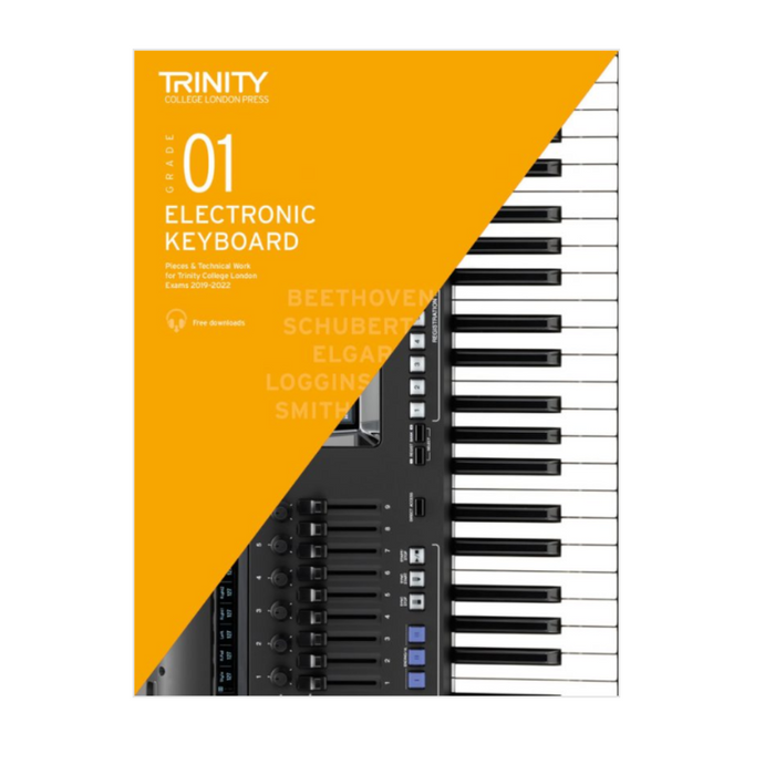 Trinity College London Electronic Keyboard Exam Pieces & Technical Work 2019-2022 : Grade 1