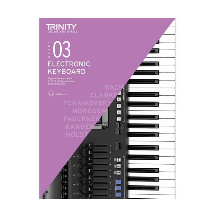 Trinity College London Electronic Keyboard Exam Pieces & Technical Work 2019-2022: Grade 3