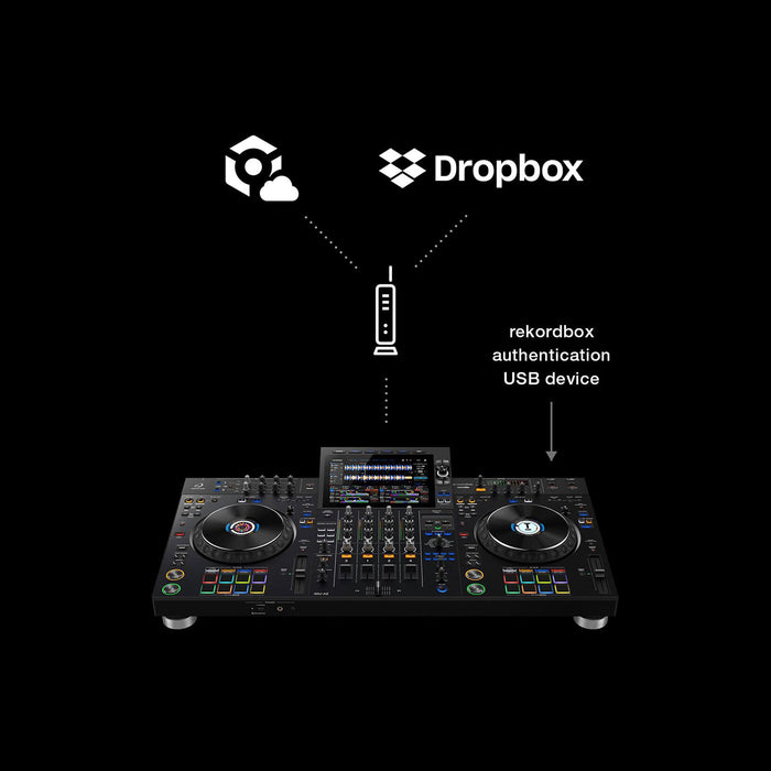 AlphaTheta DJ XDJ-AZ All-in-One DJ System (Black)