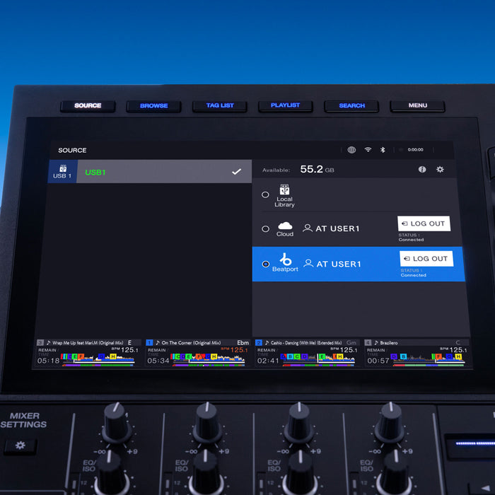 AlphaTheta DJ XDJ-AZ All-in-One DJ System (Black)
