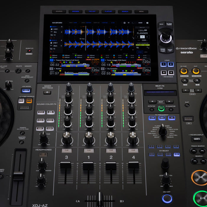 AlphaTheta DJ XDJ-AZ All-in-One DJ System (Black)