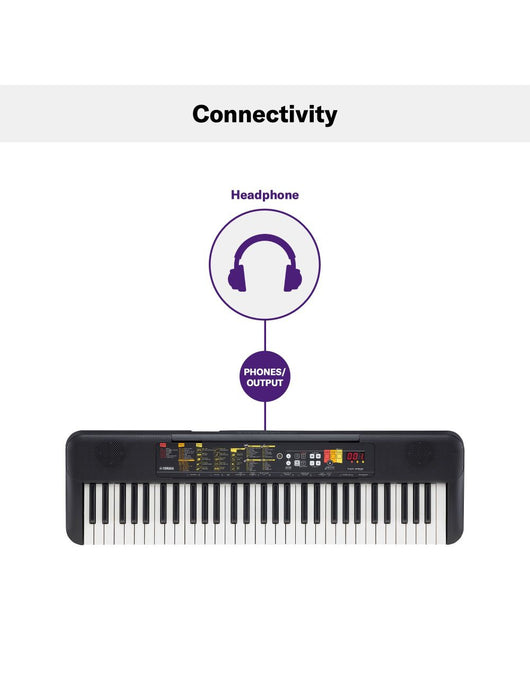 Yamaha PSR-F52 Portable Keyboard with 61 Keys